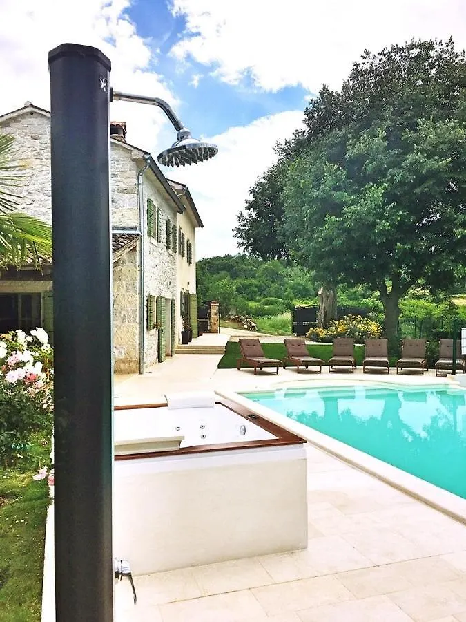 Villa Zvonar Near Motovun With Large Pool And Whirlpool Rakotule 0*,